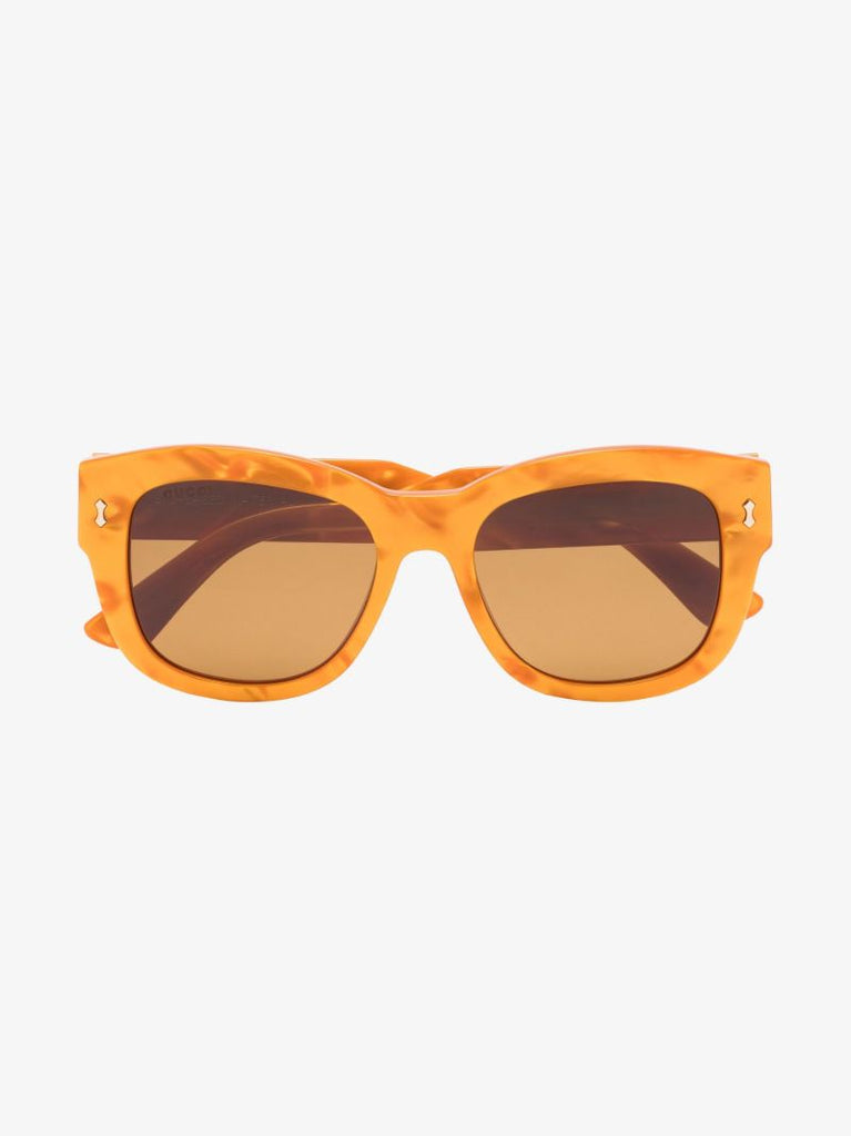 Yellow Square Sunglasses