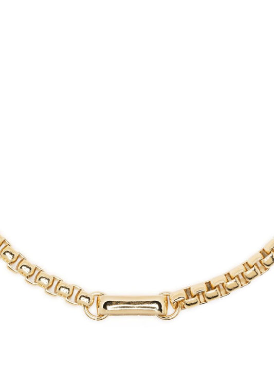 Gold-plated Lella Chain Choker Necklace
