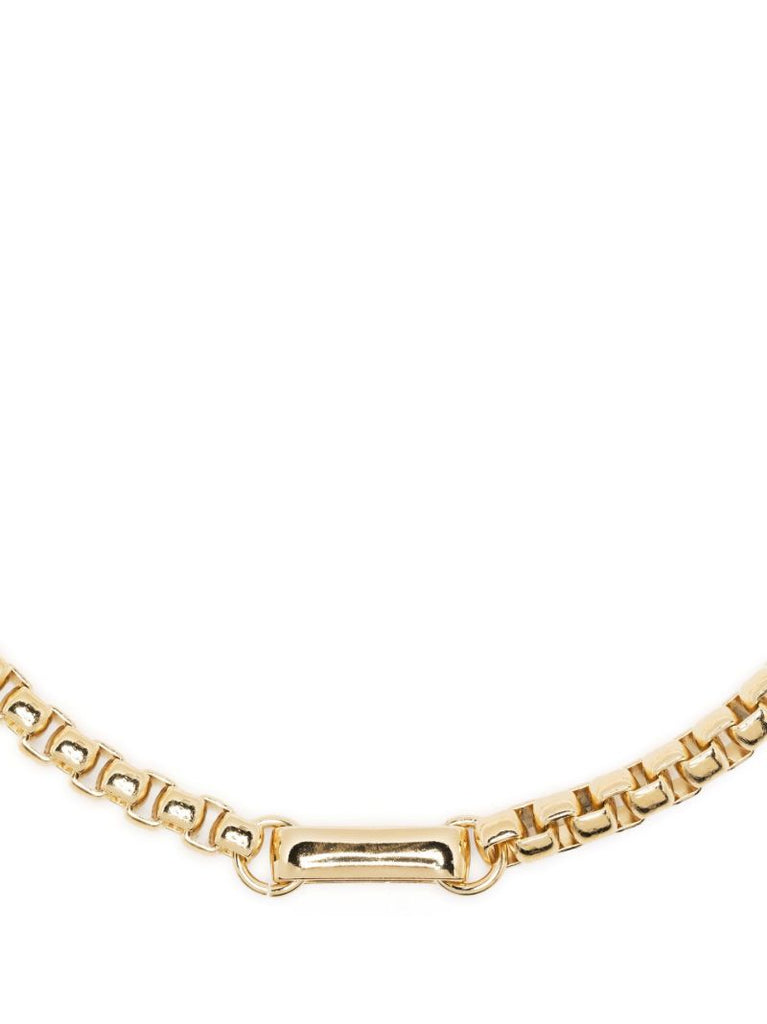 Gold-plated Lella Chain Choker Necklace