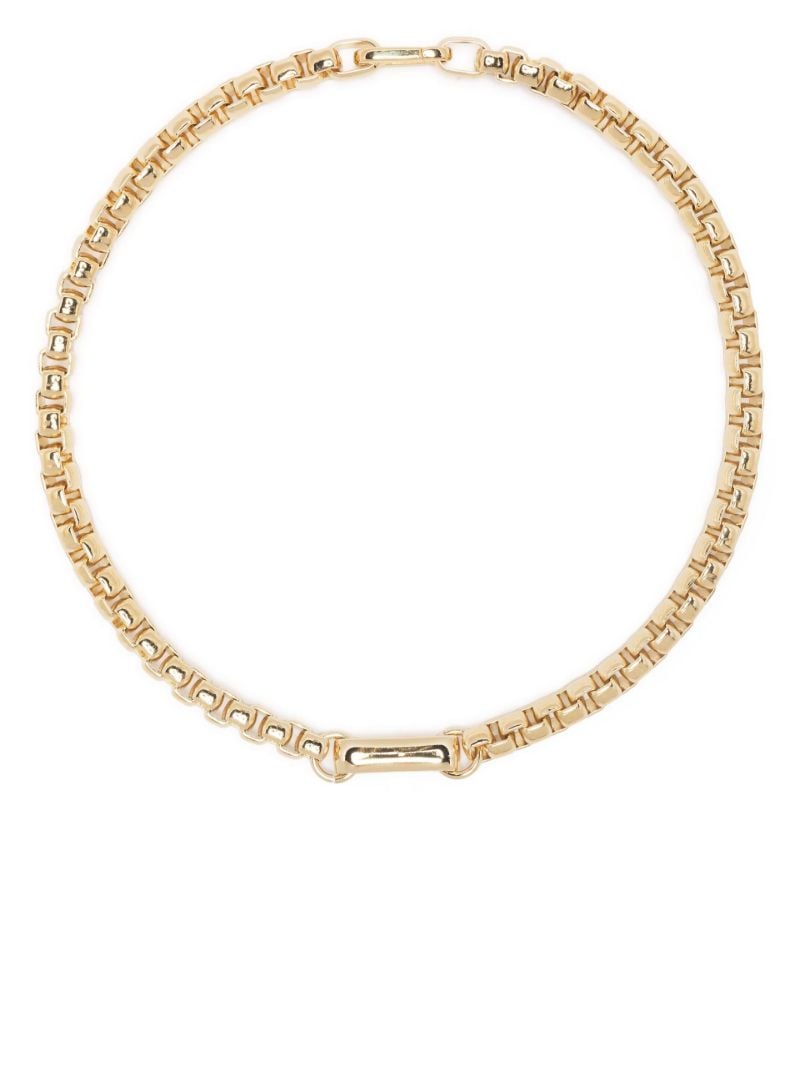 Gold-plated Lella Chain Choker Necklace