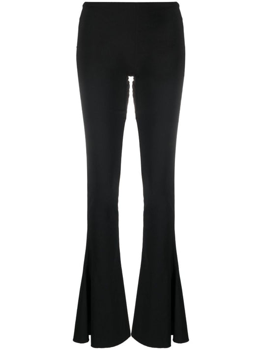 Black Drd Flared Trousers
