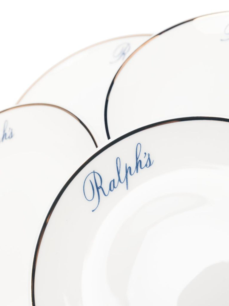 White Ralph's CanapÃ_x0083_Â© Plate Set