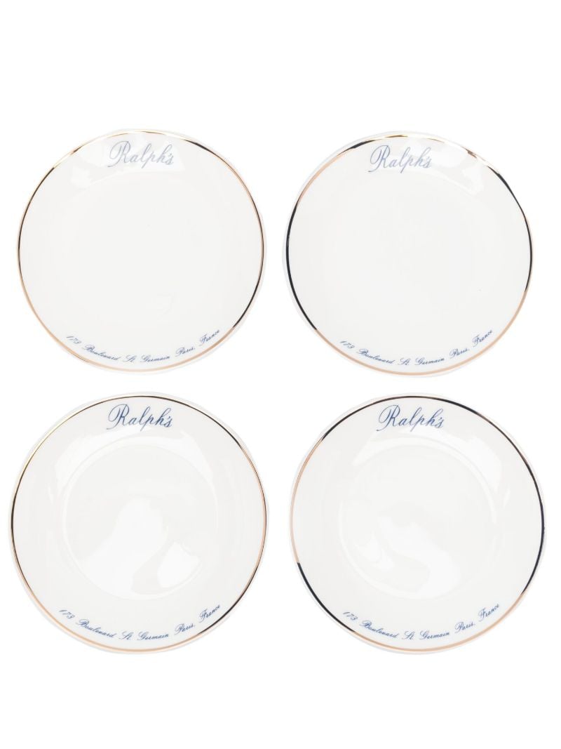 White Ralph's CanapÃ_x0083_Â© Plate Set