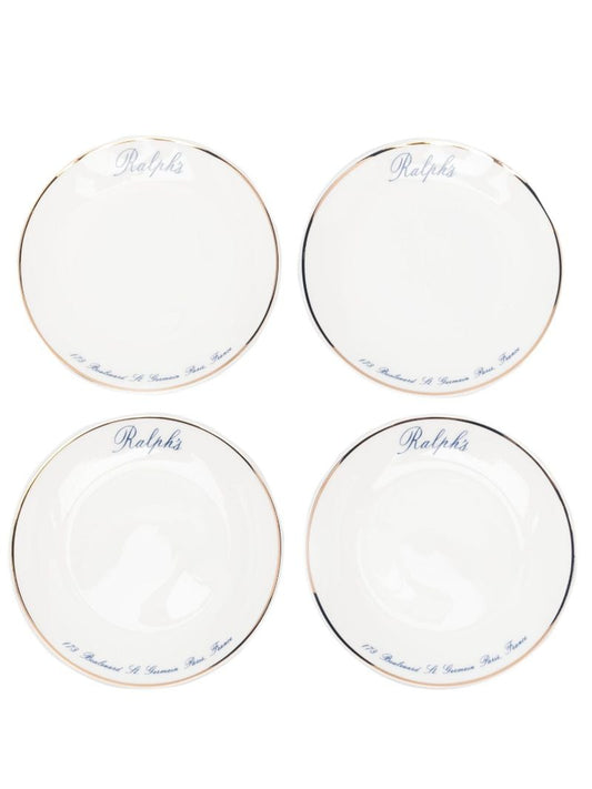 White Ralph's CanapÃ_x0083_Â© Plate Set