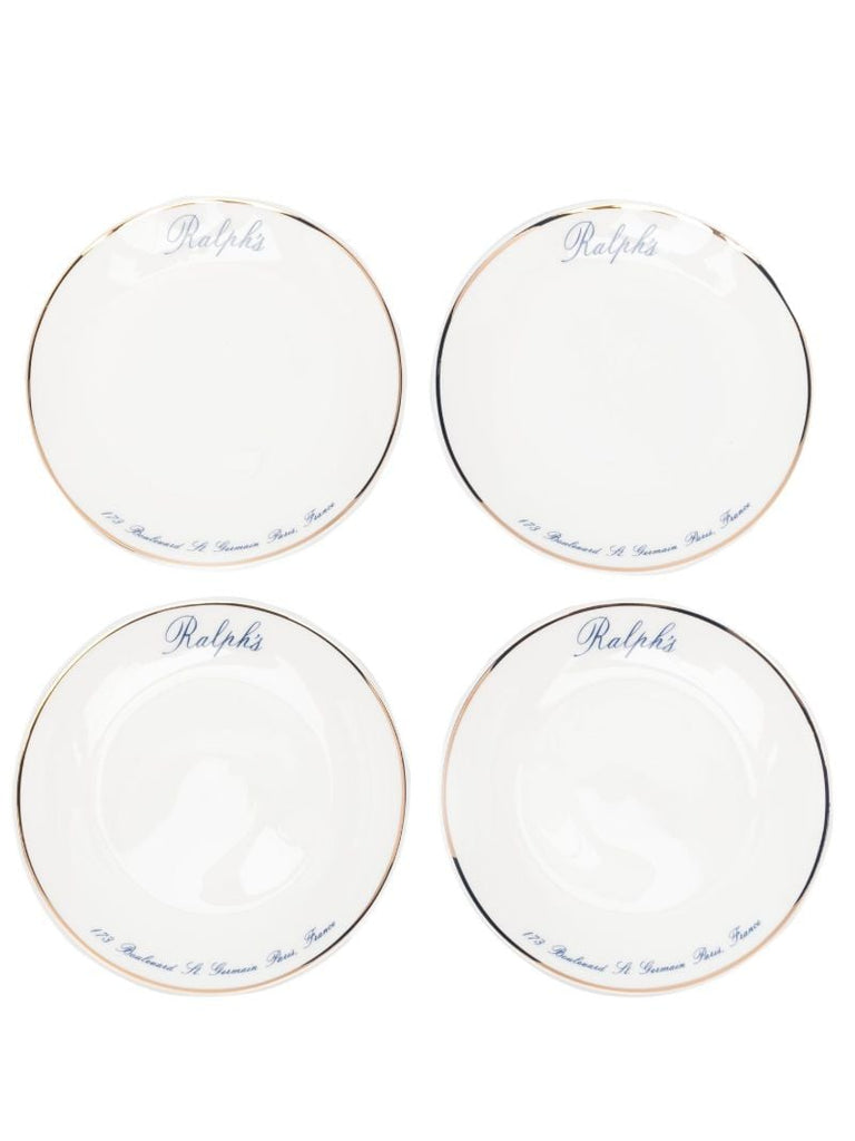 White Ralph's CanapÃ_x0083_Â© Plate Set