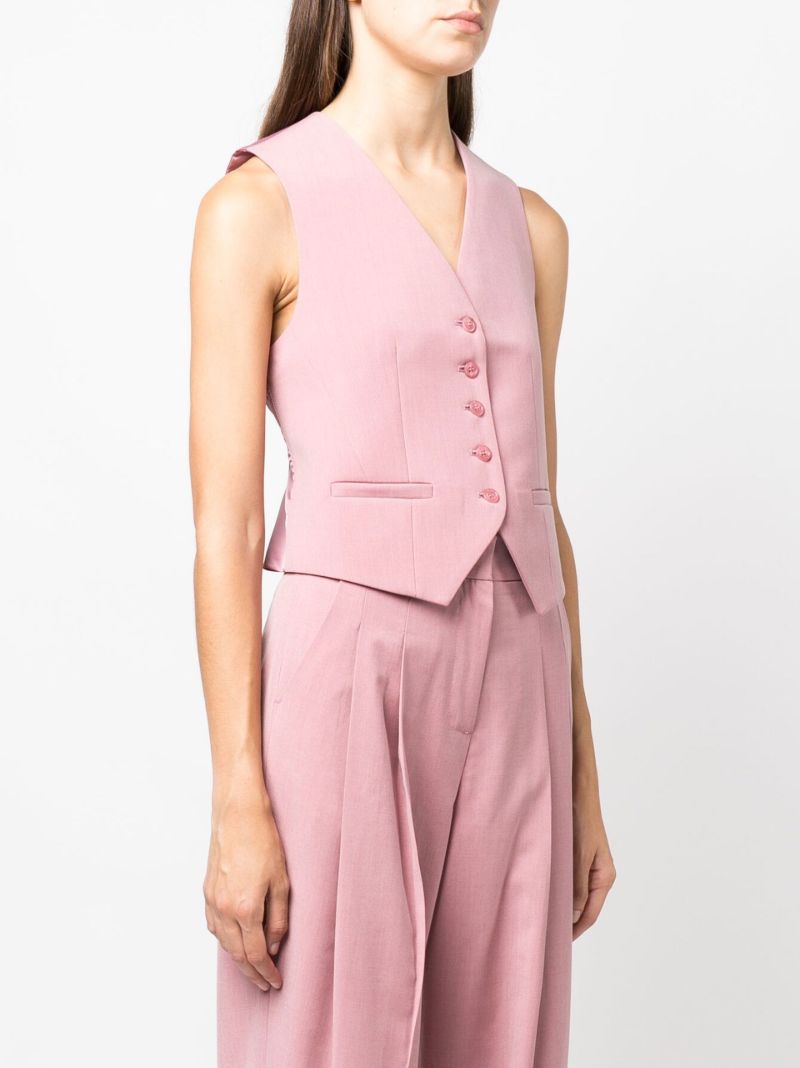 Pink Geslo Waistcoat