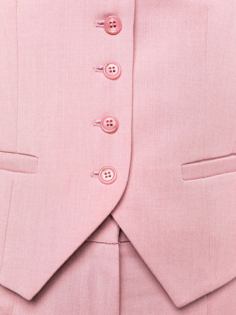 Pink Geslo Waistcoat