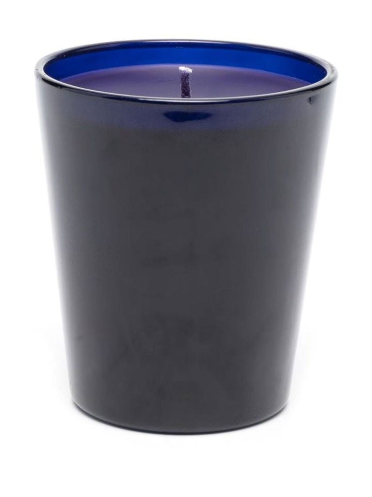 Blue California Romantic Ceramic Candle
