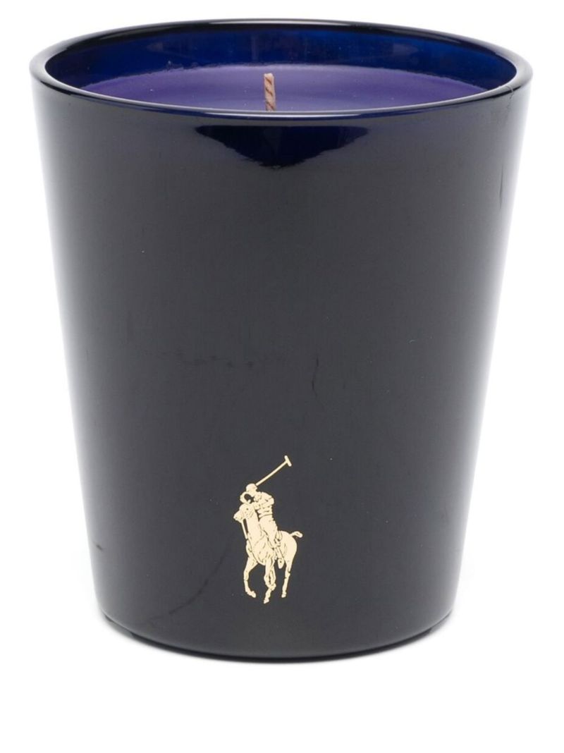 Blue Joshua Tree Ceramic Candle