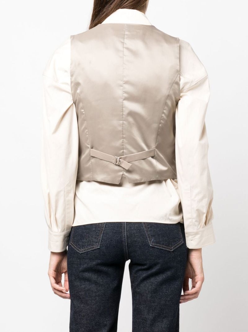 Neutral Gelso Waistcoat