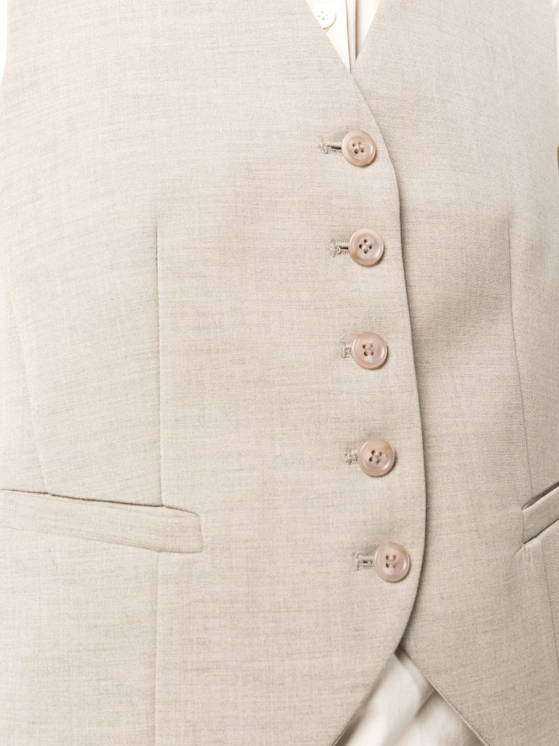 Neutral Gelso Waistcoat