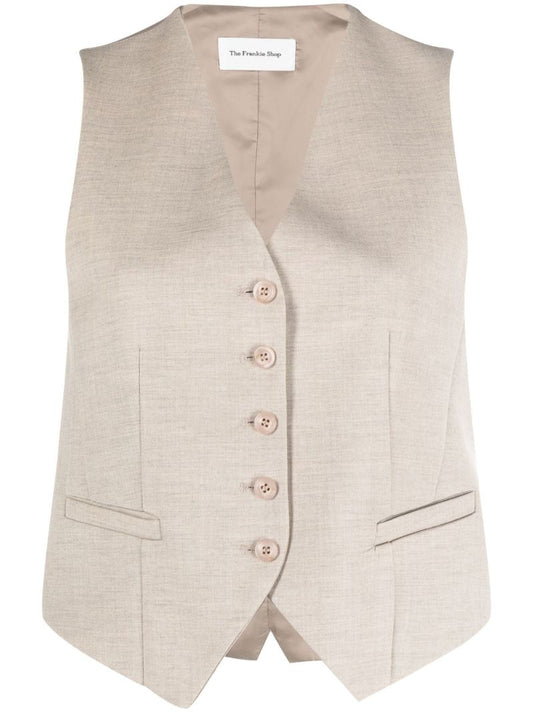 Neutral Gelso Waistcoat