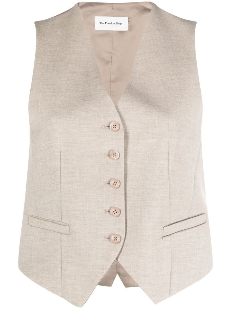 Neutral Gelso Waistcoat
