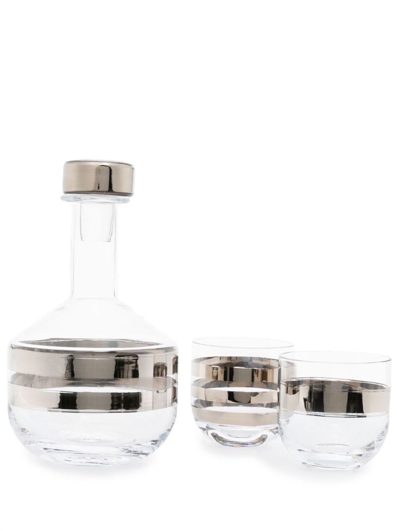 Grey Tank Whiskey Decanter Set