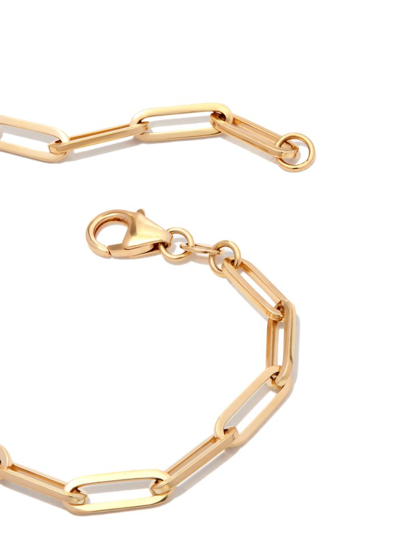 18k Yellow Gold Internal Compass Classic Extension Chain Diamond Necklace