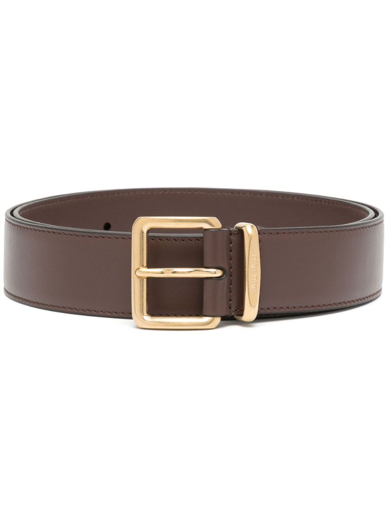 Brown Leather Belt