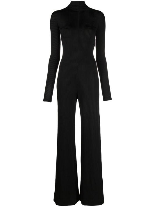 Black Wide-leg Jumpsuit