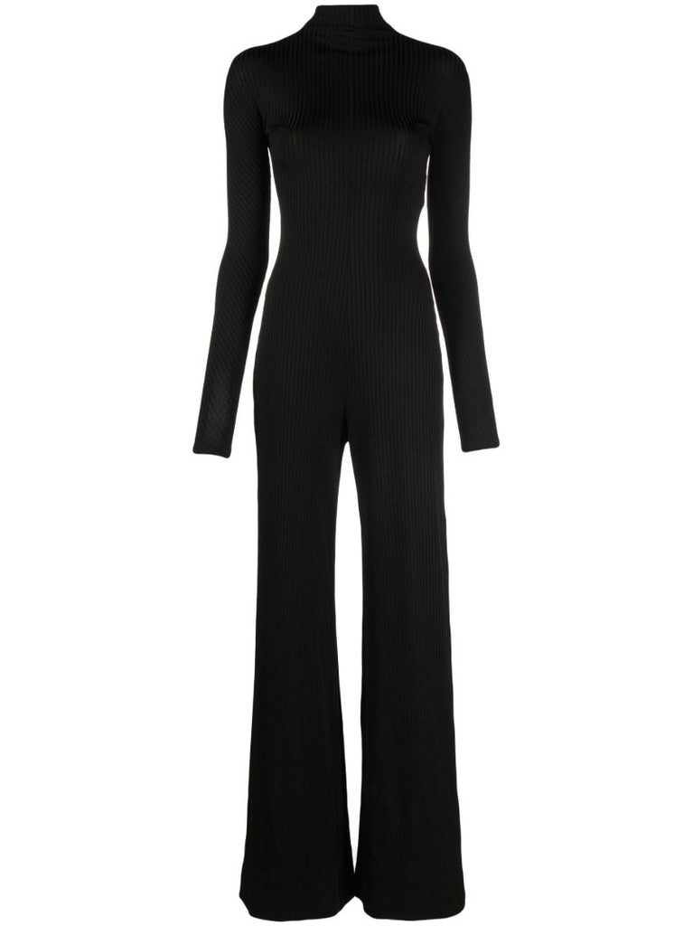 Black Wide-leg Jumpsuit