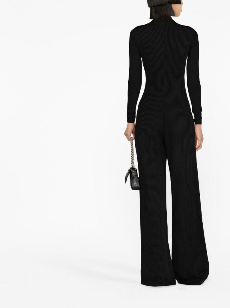 Black Wide-leg Jumpsuit
