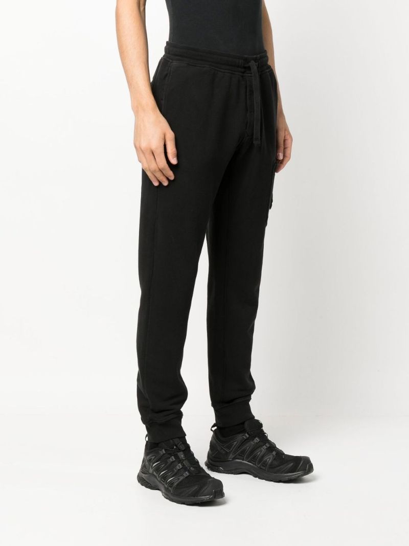Black Fleece Track Pants