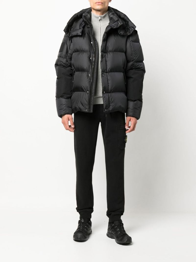 Black Fleece Track Pants