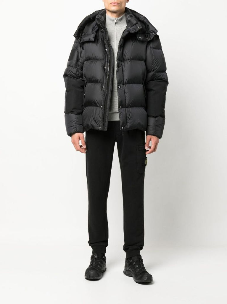 Black Fleece Track Pants
