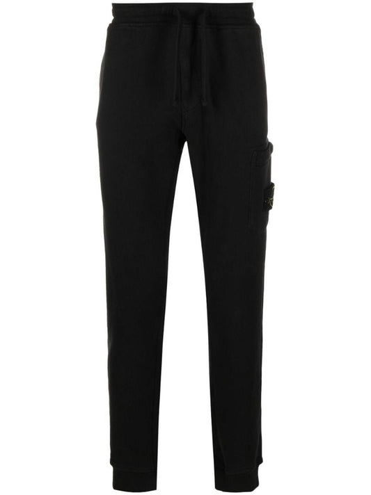 Black Fleece Track Pants