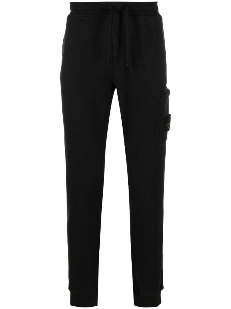Black Fleece Track Pants