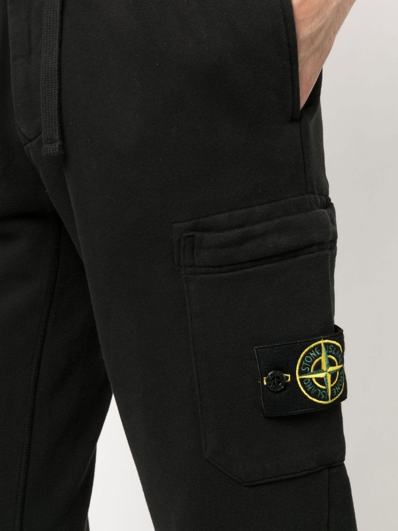 Black Fleece Track Pants