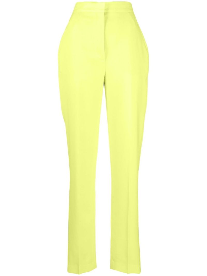 Yellow Straight-leg Trousers