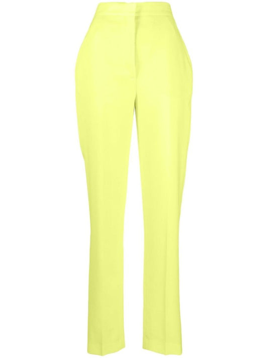 Yellow Straight-leg Trousers