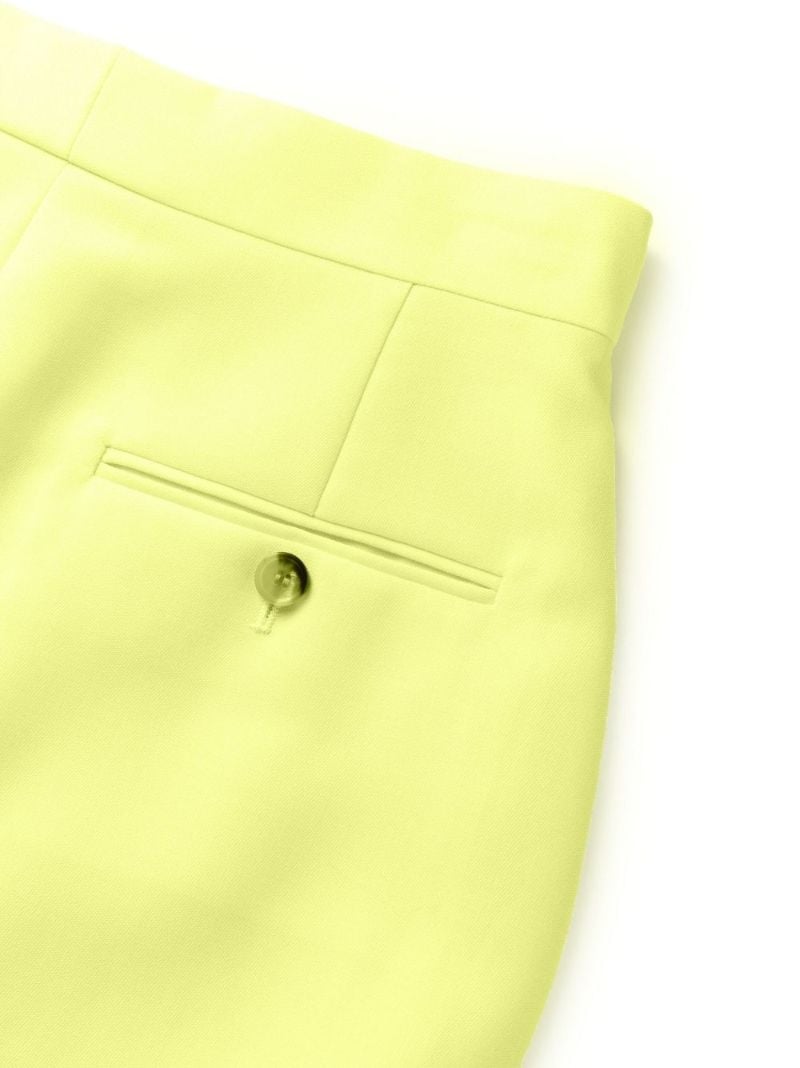 Yellow Straight-leg Trousers
