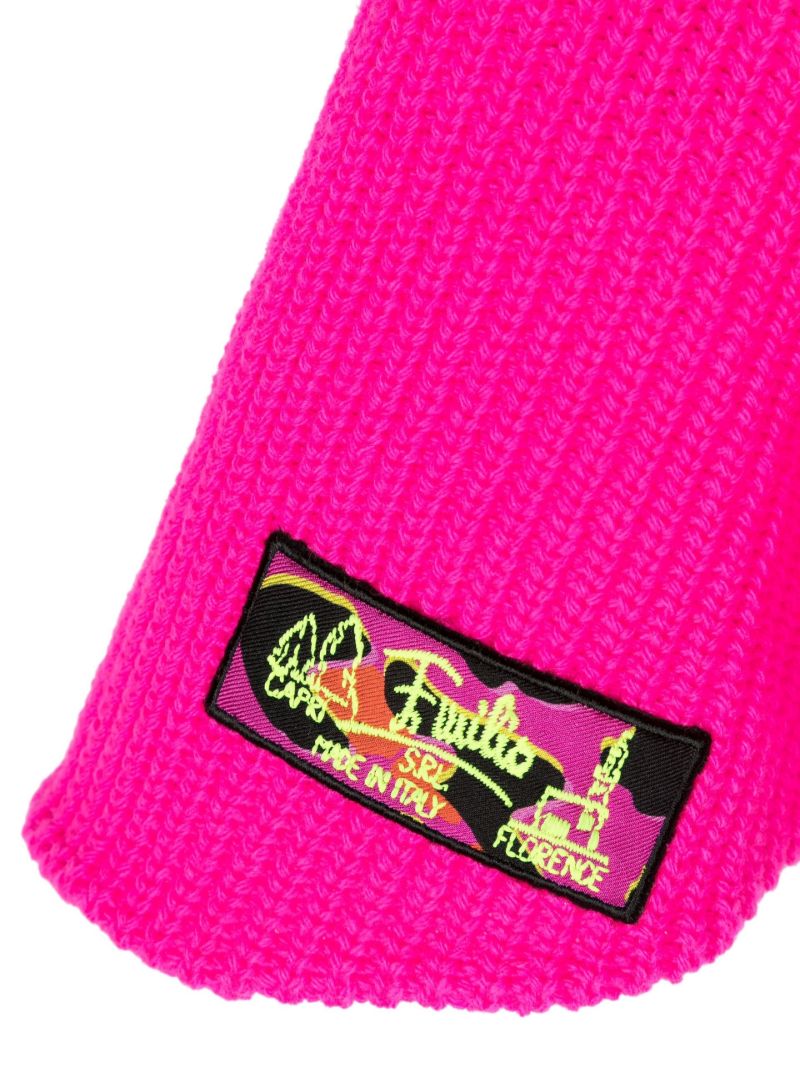 Pink Logo-appliquÃ_x0083_Â© Scarf