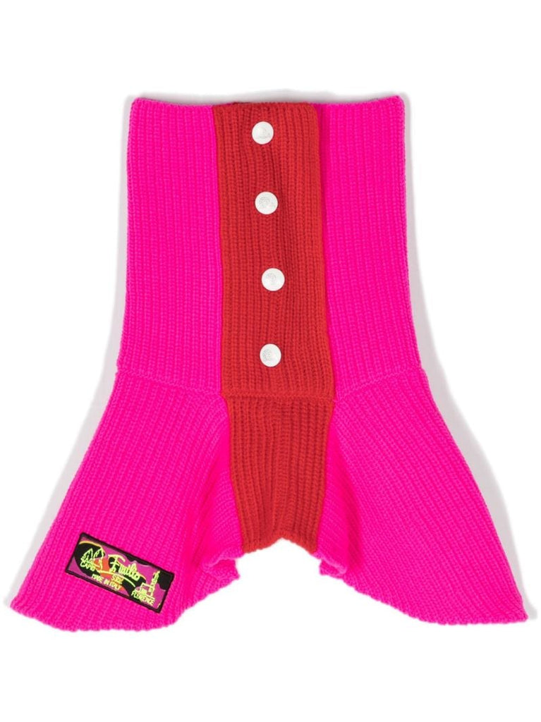 Pink Logo-appliquÃ_x0083_Â© Scarf