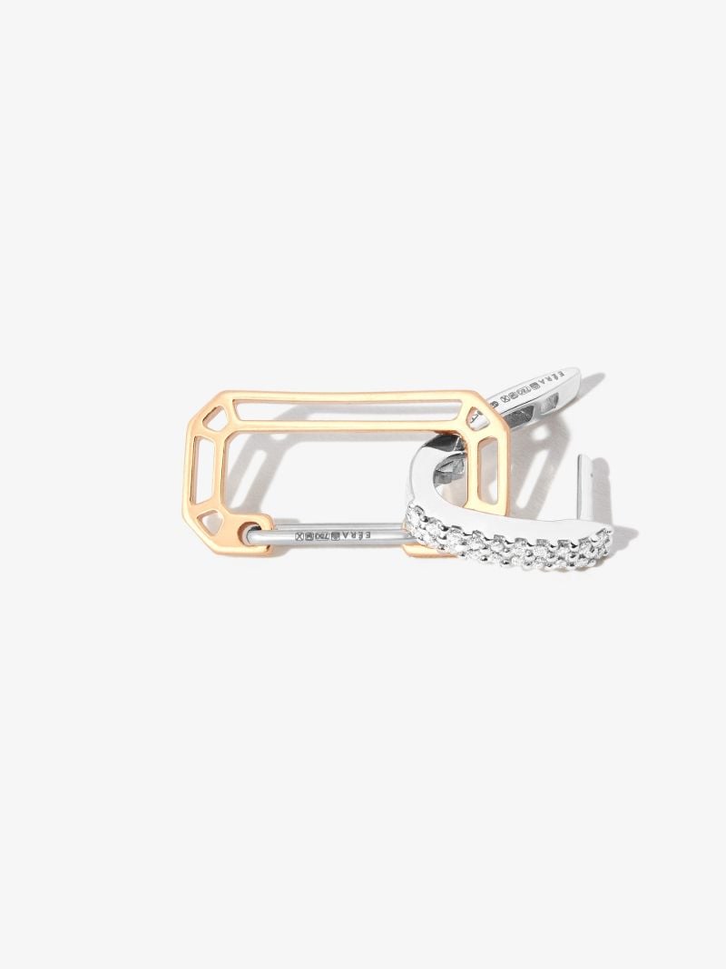 18k White Gold Chiara Small Diamond Earring
