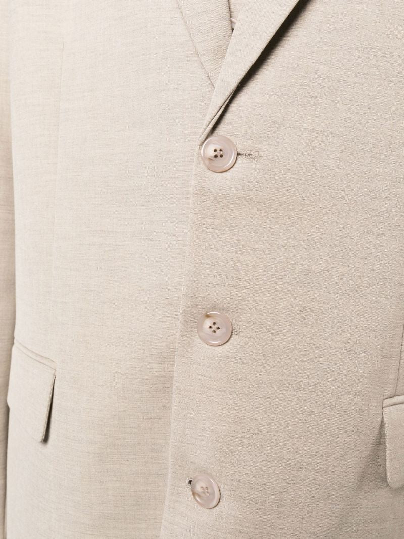 Neutral Gelso Oversized Blazer