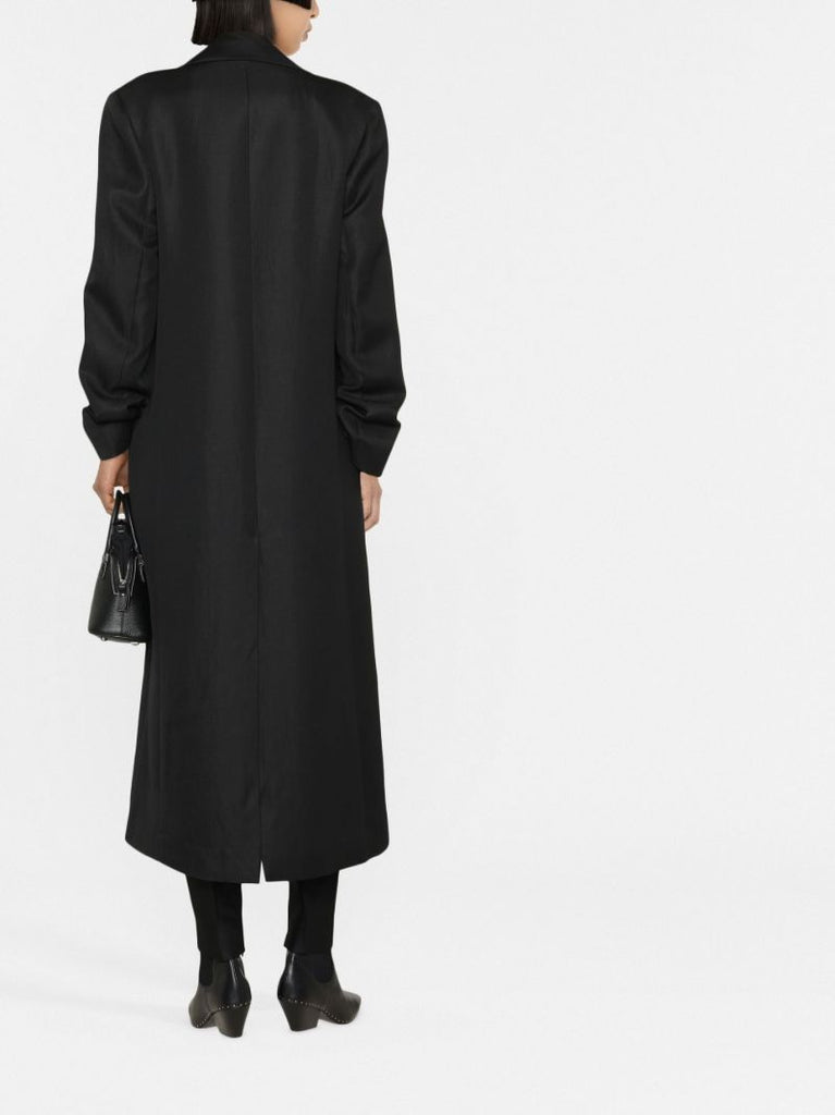 Black Single-breasted Coat