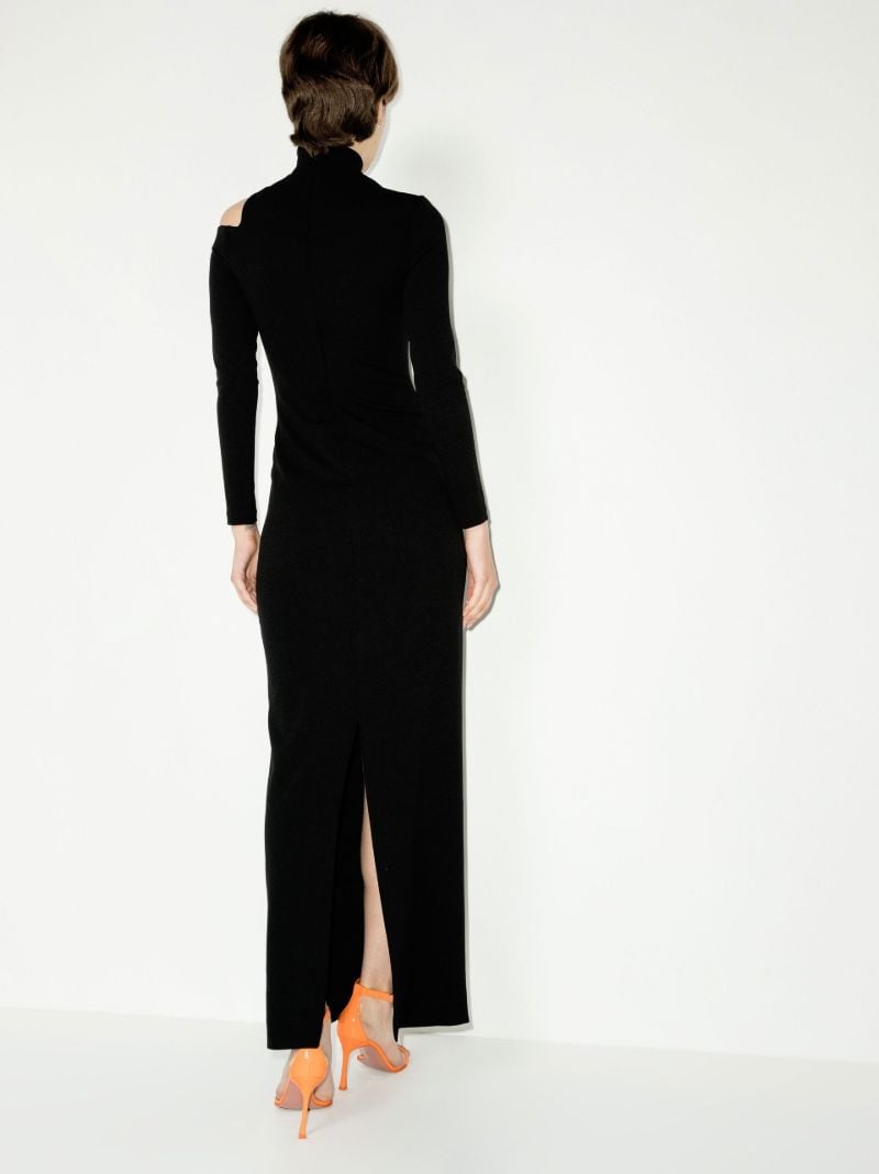 Black the Ares Cutout Maxi Dress