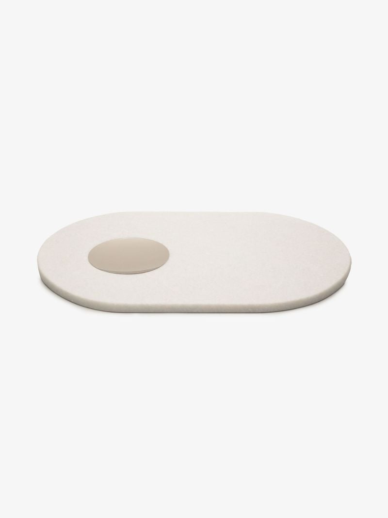 Grey Curved Marble Chopping Board