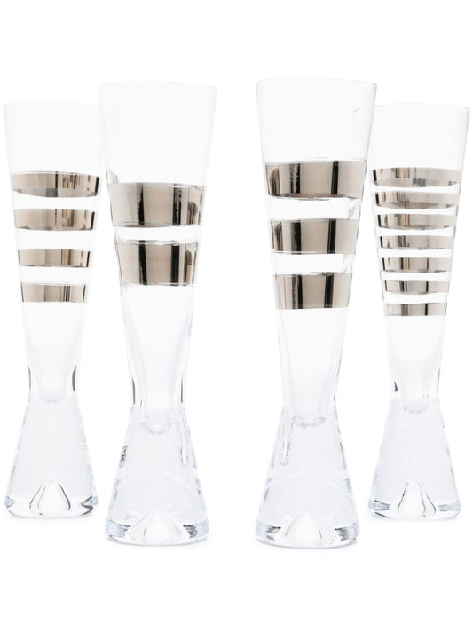 Grey Tank Champagne Glass Set