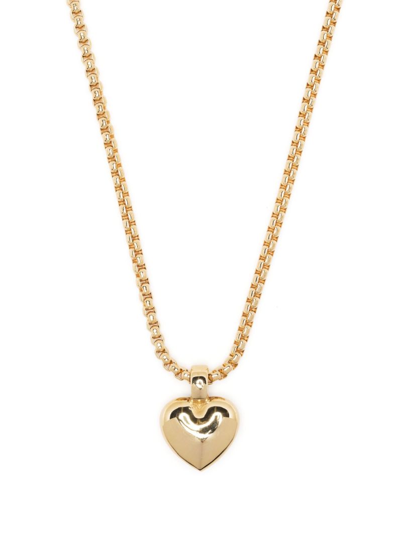 Gold-plated Chiara Heart Pendant Necklace