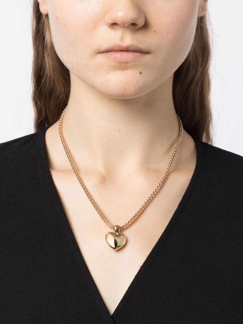 Gold-plated Chiara Heart Pendant Necklace