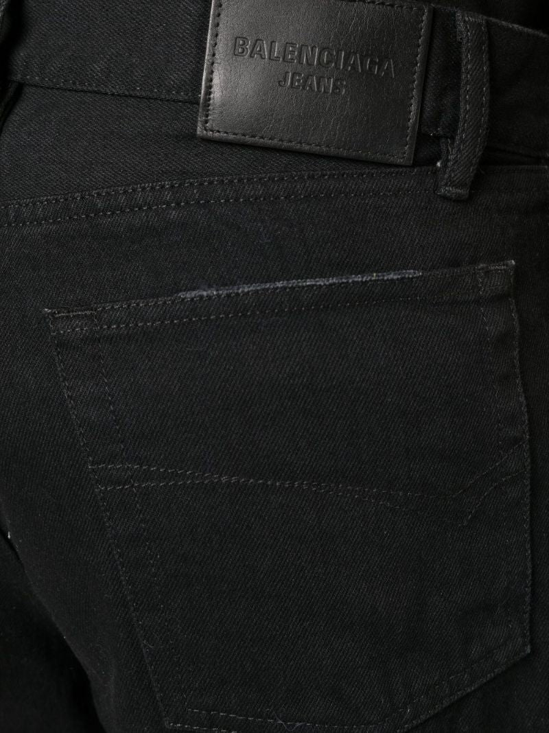 Black Slim-leg Jeans