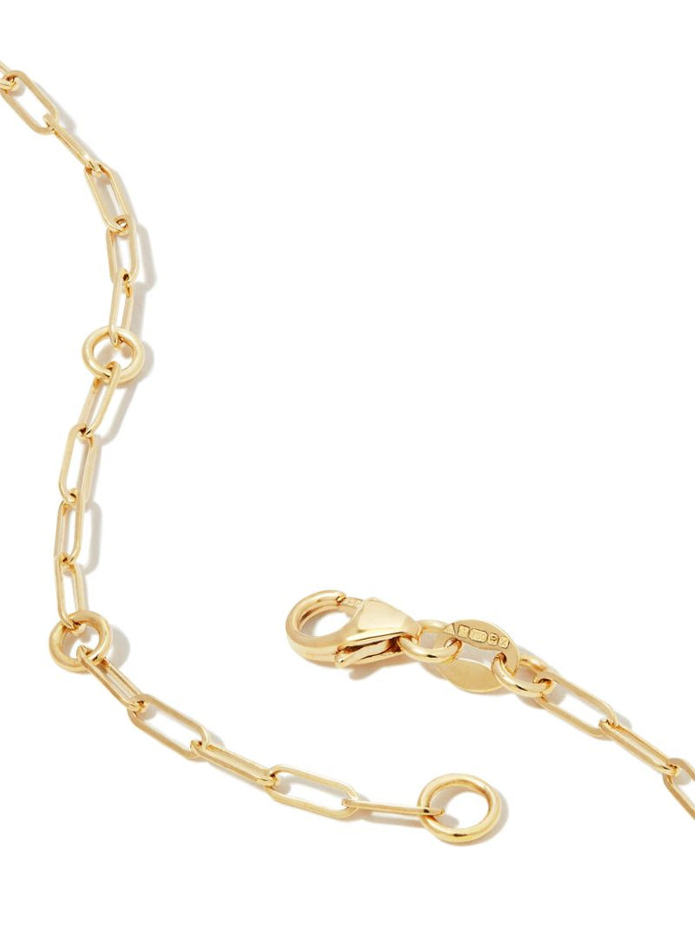18k Yellow Gold Reverie Diamond Pendant Necklace