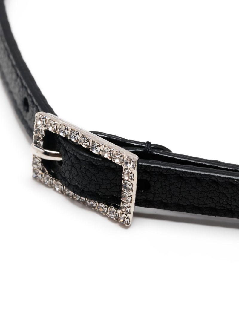 Silver-tone Crystal Necklace