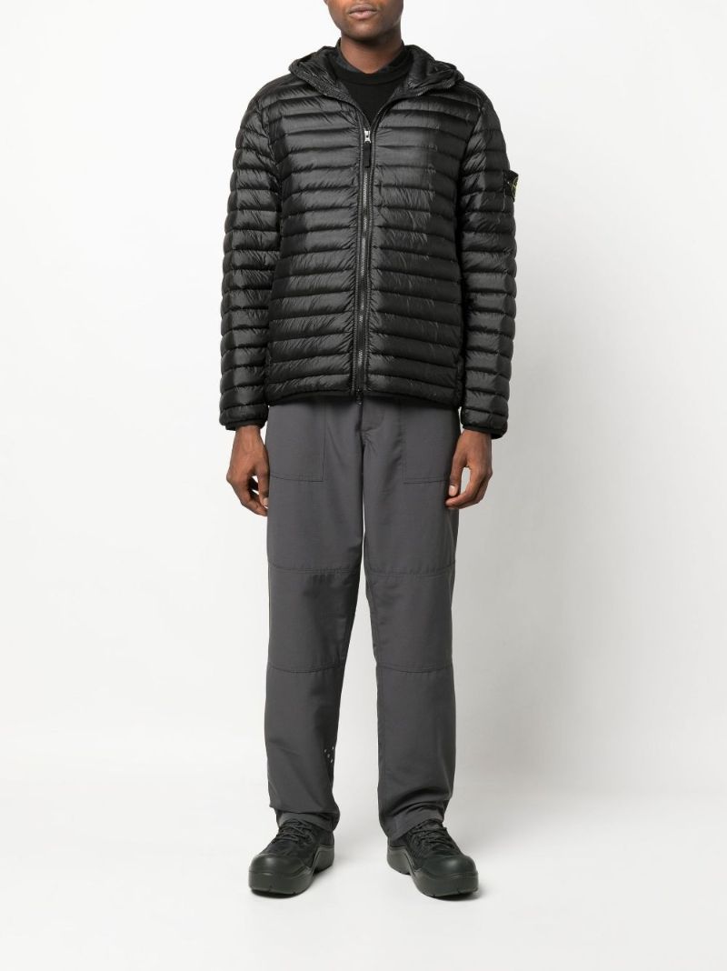Black Padded Down Jacket