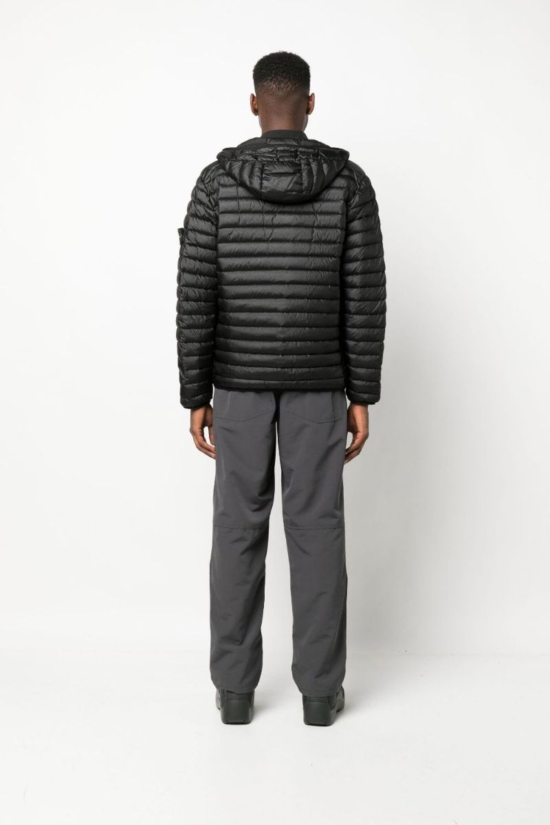 Black Padded Down Jacket