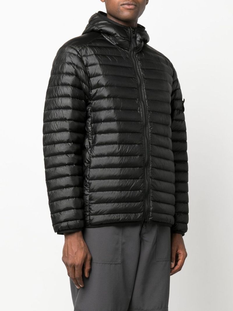 Black Padded Down Jacket