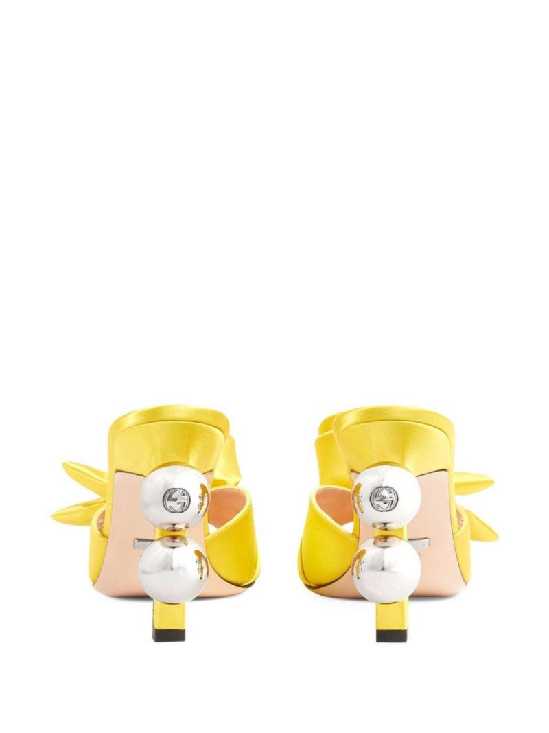 Yellow Rose Detail 95 Mules