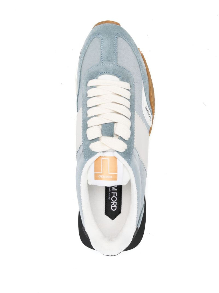 Blue James Low-top Suede Sneakers